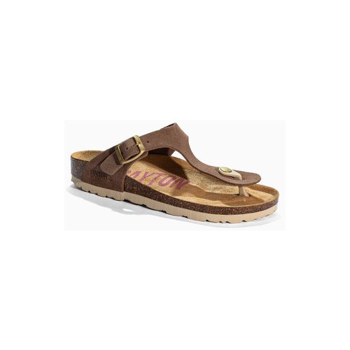 Sandales Tongs en cuir suédé MERCURE - Bayton - Modalova