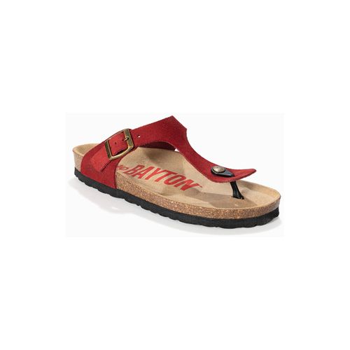 Sandales Tongs en cuir suédé MERCURE - Bayton - Modalova