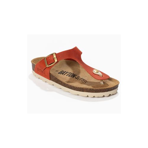 Sandales Tongs en cuir MERCURE - Bayton - Modalova