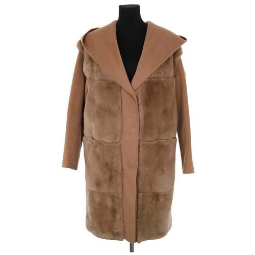 Manteau Manteau en cachemire camel - Rizal - Modalova