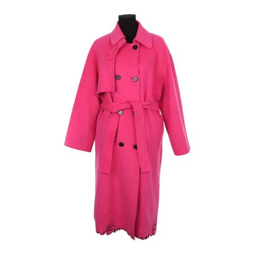 Manteau Manteau en laine rose - Ermanno Scervino - Modalova