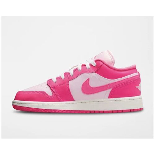 Baskets basses AIR JORDAN 1 LOW ROSE BLANC - Nike - Modalova