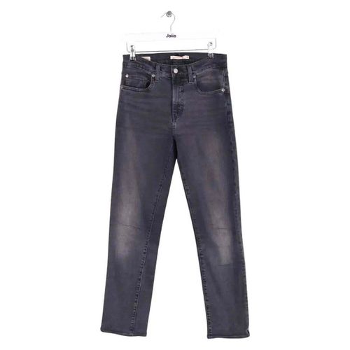 Jeans Jean slim 724 High rise straight anthracite - Levis - Modalova