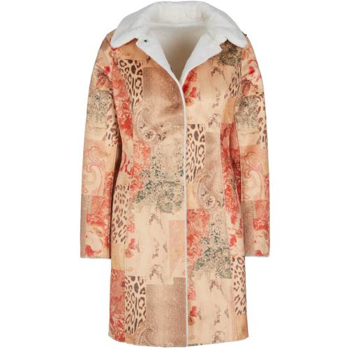 Manteau Wendemantel REVIVAL PATCHWORK orange/ creme - Guess - Modalova