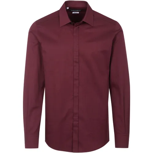 Chemise D&G GOLD Hemd bordeaux - D&G - Modalova