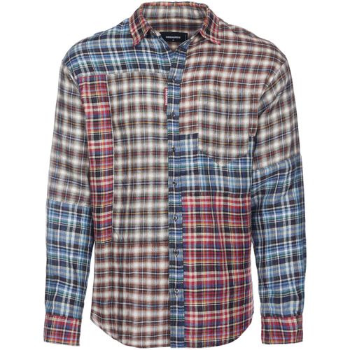 Chemise Hemd Mix Check Drop mehrfarbig - Dsquared - Modalova