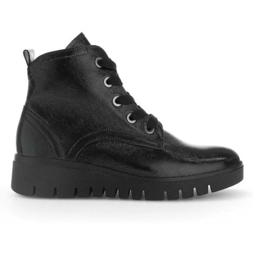 Bottines Bottines en cuir lisse à talon compensé - Gabor - Modalova
