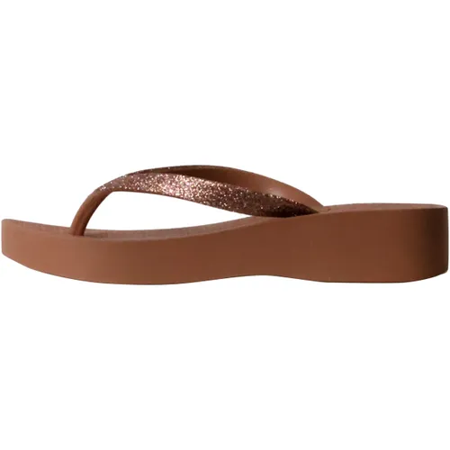 Tongs Tong Compensées à Enfiler Mesh Chic Plat - Ipanema - Modalova