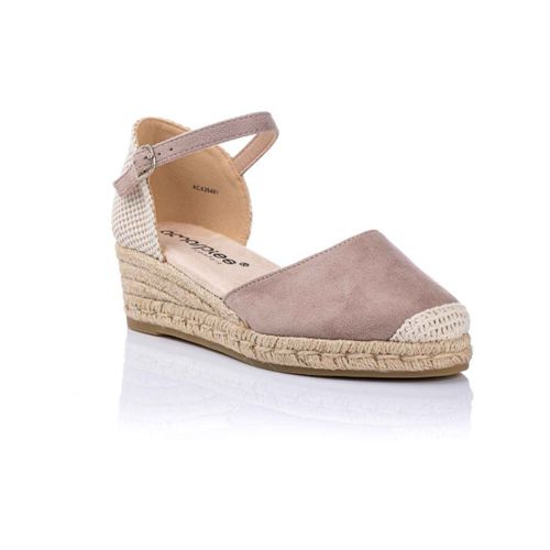 Espadrilles Sandale à talon compensé - Corde - Amarpies - Modalova