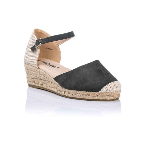 Espadrilles Sandale à talon compensé - Corde - Amarpies - Modalova