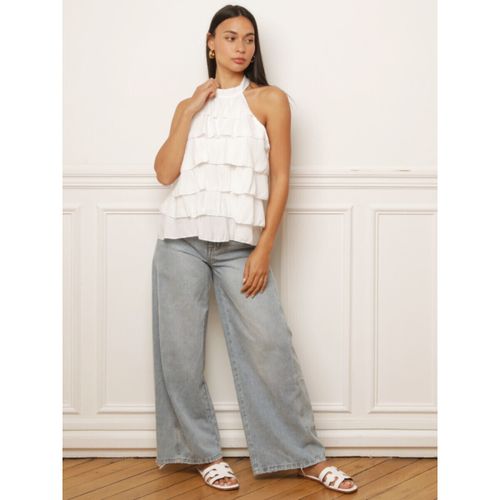 Blouses Tops, t-shirts - Blanc - La Modeuse - Modalova