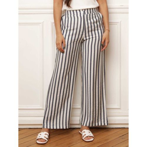 Pantalons large Pantalons - Bleu Marine - La Modeuse - Modalova