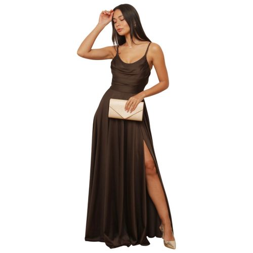 Robe Robes - Marron - La Modeuse - Modalova