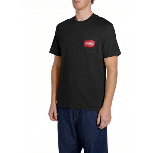 T-shirt Replay M3351.2660-098 BLACK - Replay - Modalova