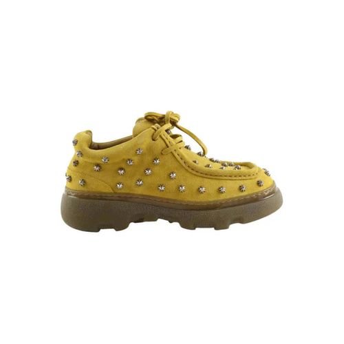 Baskets Chaussures à lacets jaune - Burberry - Modalova