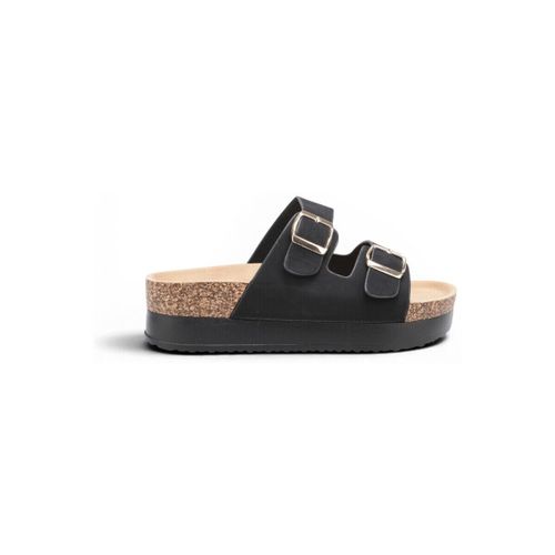 Claquettes Tongs, mules - Noir - La Modeuse - Modalova
