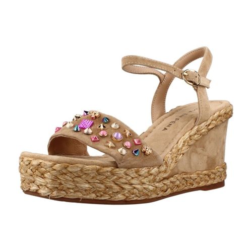 Sandales compensées Sandalia Plataforma Suede - ALMA EN PENA - Modalova