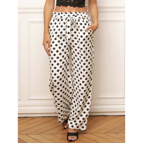 Pantalons large Pantalons - Blanc - La Modeuse - Modalova