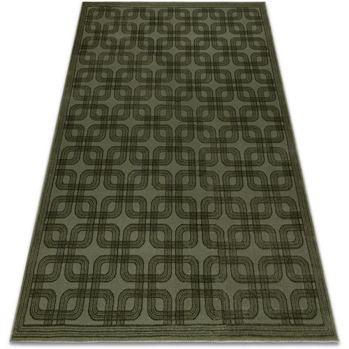 Tapis Tapis AURA J2556A vert - Géométrique, structurel 160x220 cm - Rugsx - Modalova