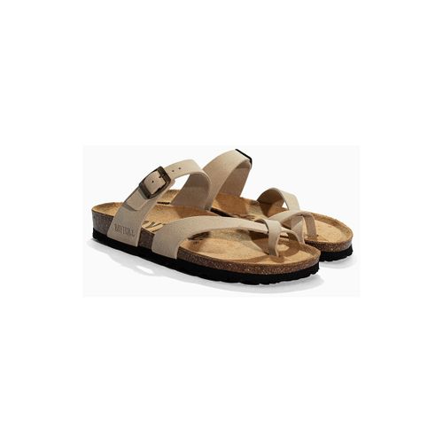 Sandales Tongs en cuir suédé DIANE - Bayton - Modalova