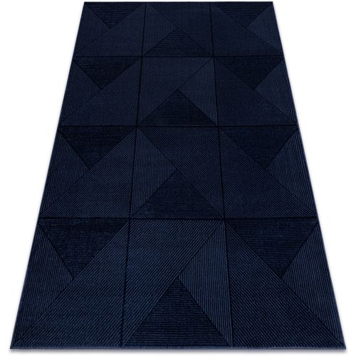 Tapis Tapis AURA J2624A bleu foncé - Géométrique, 160x220 cm - Rugsx - Modalova