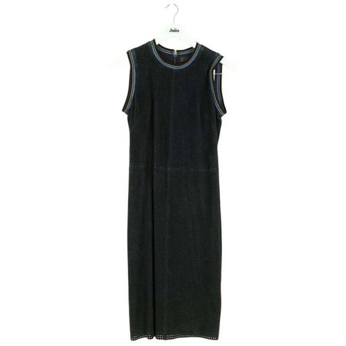 Robes midi Robe en cuir noire - Stouls - Modalova