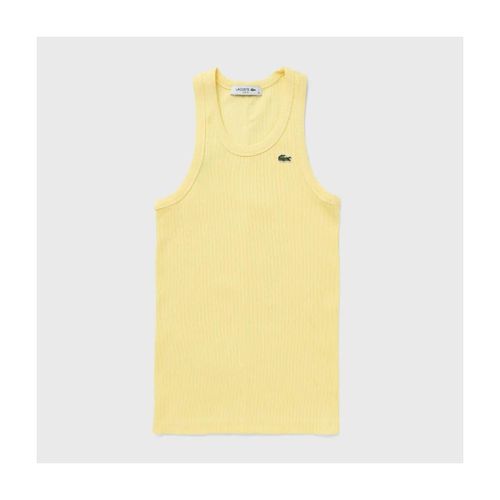 T-shirt Slim Fit Cotton Tank Top - Lacoste - Modalova