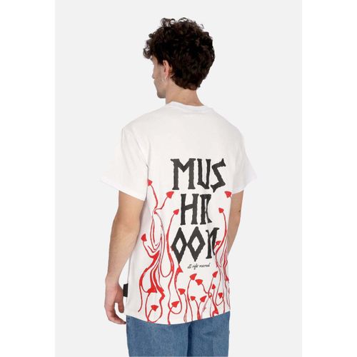 T-shirt Maglietta Uomo All Right Reserved Tee White - Mushroom - Modalova