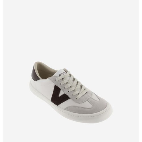 Baskets basses BASKET OLMO BAREFOOT EFFET CUIR DAIM COULEUR 1186100 - Victoria - Modalova