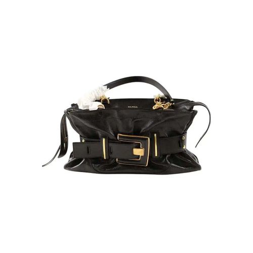 Sac à main Sac porté épaule Anthem noir - Balmain - Modalova