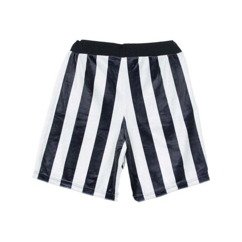 Short Grid Print Stripe Velour Peac - Fila - Modalova