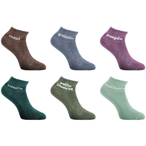 Chaussettes 6 Paires de Chaussettes humoristiques - Twinday - Modalova