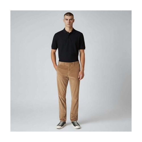 Chinots Pantalon chino velours côtelé camel - Harrington - Modalova