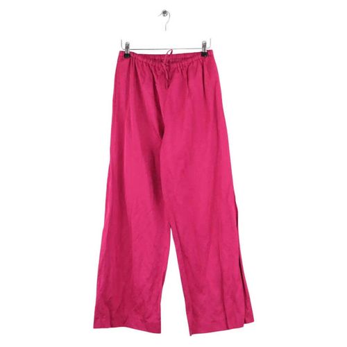 Pantalons large Pantalon droit rose - Dries Van Noten - Modalova