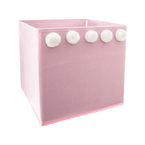 Paniers, boites et corbeilles Panier pompom rose - Atmosphera - Modalova