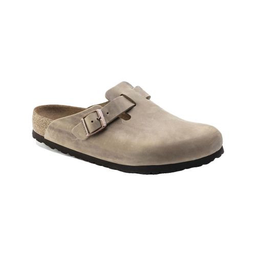 Sabots Sandales Boston cuir - BIRKENSTOCK - Modalova