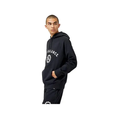 Sweat-shirt Sweat à capuche mt31901bk noir coton et polyester - New Balance - Modalova