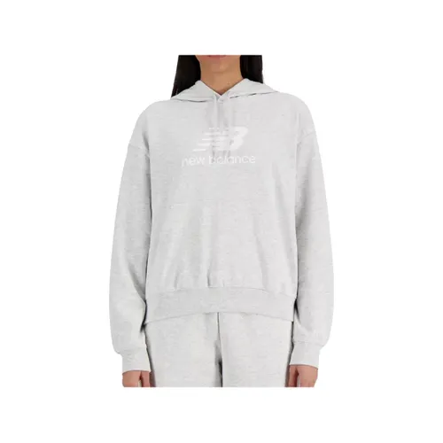 Sweatshirts à capuche Sweat à capuche 100% coton gris - New Balance - Modalova