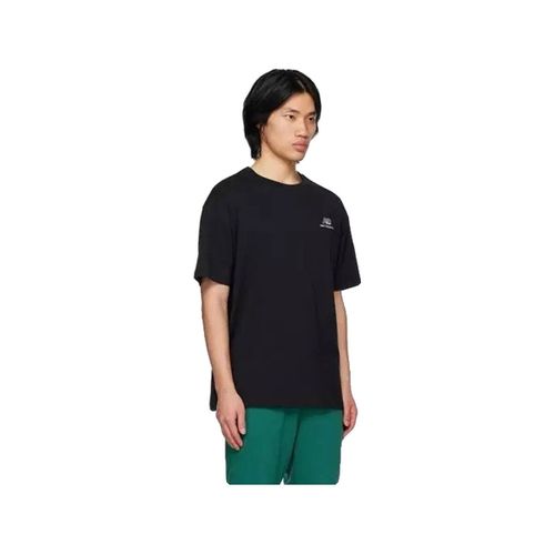 T-shirt T-shirt 100% coton manches courtes noir - New Balance - Modalova