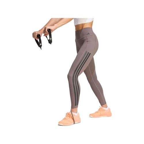 Collants Leggings Optime Workout 3 Stripes 7/8 haute taille - adidas - Modalova