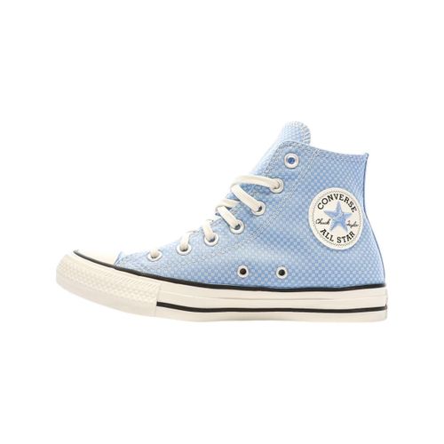 Baskets montantes Baskets Chuck Taylor All Star Checkered Hi textile - Converse - Modalova