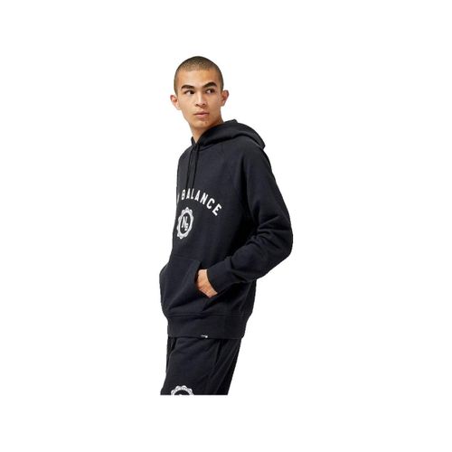 Sweat-shirt Sweat à capuche mt31901bk noir coton et polyester - New Balance - Modalova