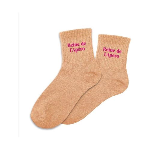 Chaussettes - Reine de l'apéro - chaussettes à paillettes - Modalova