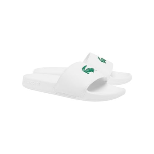 Sandales Claquettes Ref 49CMA0041 082 Blanc Vert - Lacoste - Modalova
