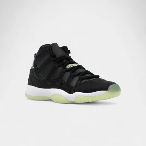 Baskets Jordan 11 Retro Black Barely Volt (GS) - Nike - Modalova