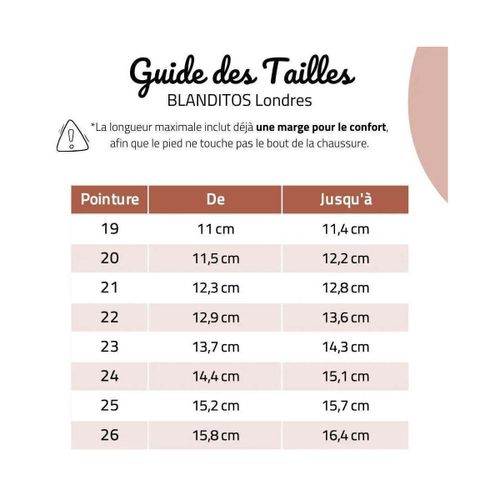 Chaussures 1er pas Baskets Barefoot Londres Arena - Blanditos - Modalova
