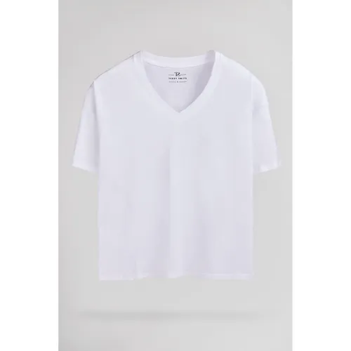 T-shirt Tee-Shirt T-PERLE Blanc - Teddy Smith - Modalova