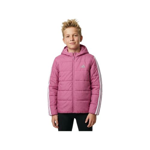 Blouson Veste Essentials 3 Stripes matelassée rose - adidas - Modalova