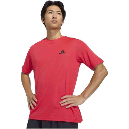 T-shirt Camiseta Workout Essentials Base manga corta rojo - adidas - Modalova