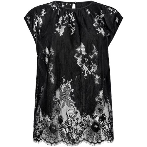 Blouses T-shirt dentelle manches courtes DELICATE - Lisca - Modalova